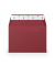 Briefumschlag 16409372 B6 ohne Fenster haftklebend mit Abziehstreifen 100g rosso