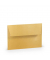 Designbriefumschlag 16409375, B6, haftklebend, 100g, gold