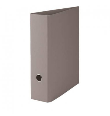 Ordner Soho 1317452490, A4 85mm breit Karton vollfarbig taupe