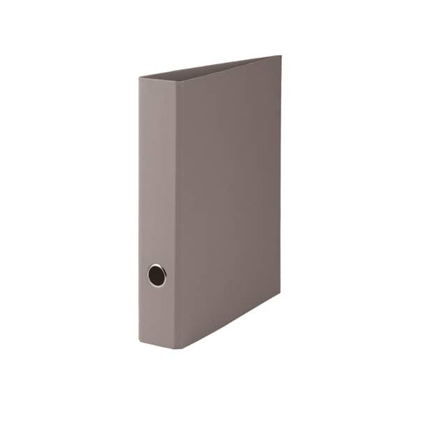 4 Stück Rössler Ordner Soho 1317452491, A4 50mm schmal Karton vollfarbig taupe 4014969659304 Rössler