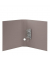 Ordner Soho 1317452491, A4 50mm schmal Karton vollfarbig taupe