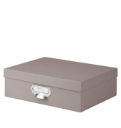 Aufbewahrungsbox 1343452490, Deckel, au&szlig;en 337x105x255mm, Karton taupe