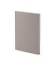 Notizbuch 1878452492, braun, A4, blanko, 100g, 96 Blatt / 192 Seiten