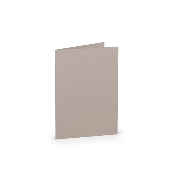 50 Stück Rössler Blanko-Grußkarten 16400649 220g taupe 4014969660157 Rössler
