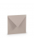 Briefumschlag 16404049 164x164mm ohne Fenster nassklebend 100g taupe