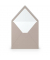 Briefumschlag 16404049 164x164mm ohne Fenster nassklebend 100g taupe