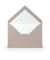 Designbriefumschlag Paperado 1103020049, B6, nassklebend, 100g, taupe