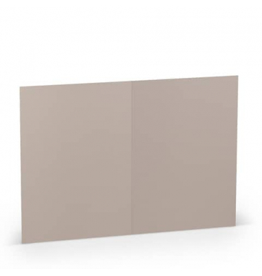 Blanko-Grußkarten 1103070049 A5 220g planliegend taupe