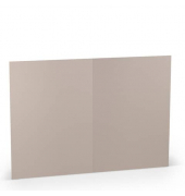 Blanko-Grußkarten 1103071049 A5 220g planliegend taupe