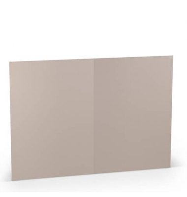 Blanko-Grußkarten 1103071049 A5 220g planliegend taupe