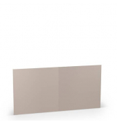 Blanko-Grußkarten 1103075049 157mm/314mm x 157mm (BxH) 220g planliegend taupe