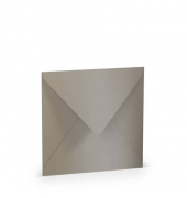 Briefumschlag 164040411 164x164mm ohne Fenster nassklebend 120g Taupe metallic