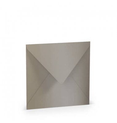 Briefumschlag 164040411 164x164mm ohne Fenster nassklebend 120g Taupe metallic