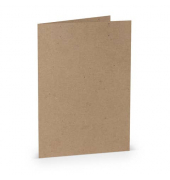 Blanko-Grußkarten 16401062 220g kraft
