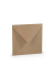 Briefumschlag 16404062 164x164mm ohne Fenster nassklebend 100g kraft