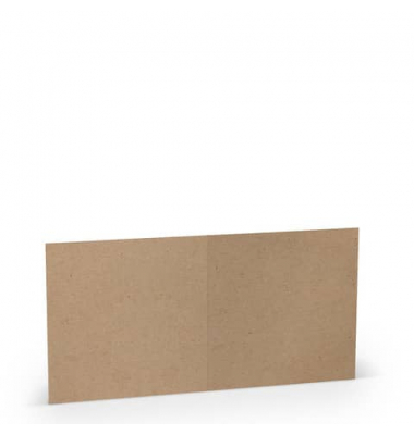 Blanko-Grußkarten 16407562 220g planliegend kraft