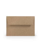 Designbriefumschlag 16409362, B6, haftklebend, 100g, kraft