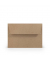 Designbriefumschlag Paperado 16409362, B6, haftklebend, 100g, kraft