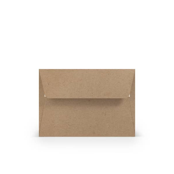 50 Stück Rössler Designbriefumschlag Paperado 16409362, B6, haftklebend, 100g, kraft 4014970090486 Rössler