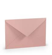 Designbriefumschlag 16401163, C5, nassklebend, 100g, rose