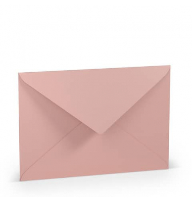 Designbriefumschlag 16401163, C5, nassklebend, 100g, rose