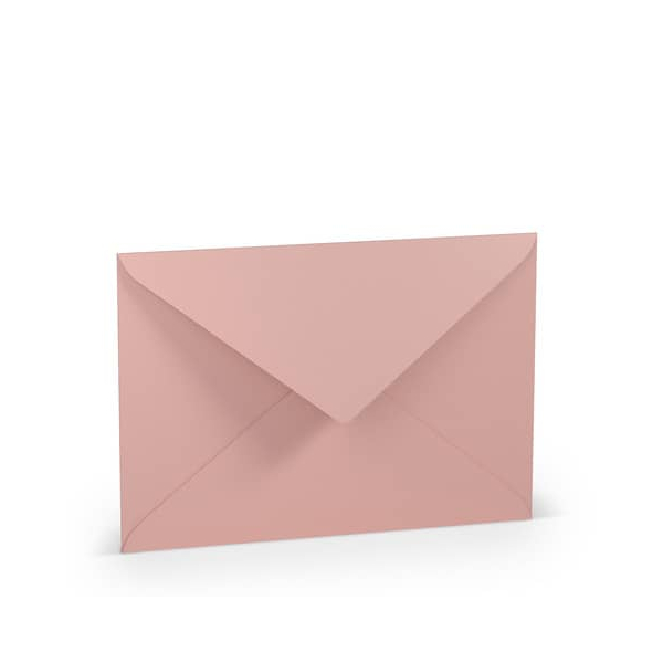 50 Stück Rössler Designbriefumschlag Paperado 16401163, C5, nassklebend, 100g, rose 4014970099243 Rössler