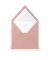Designbriefumschlag Paperado 16404063, quadratisch, nassklebend, 100g, rose