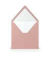 Designbriefumschlag Paperado 16404063, quadratisch, nassklebend, 100g, rose