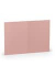 Blanko-Grußkarten 16407063 A5 105mm x 148mm (BxH) 220g rose