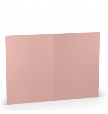 Blanko-Grußkarten 16407163 220g planliegend rose