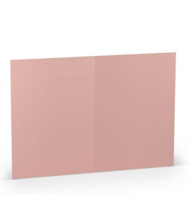 Blanko-Grußkarten 16407263 DIN B6  Hoch doppelt 240g planliegend rose