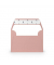 Designbriefumschlag Paperado 16409263, C6, haftklebend, 100g, rose