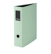 Ordner Soho 1317452659, A4 80mm breit Karton vollfarbig minzgrün
