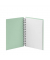 Notizbuch 1875452651, S.O.H.O., gr&uuml;n, A5, blanko, 80 Blatt / 160 Seiten