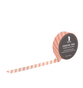 801010520021 Klebefilm Querstreifen apricot 10m 15mm