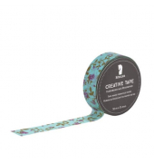 Klebeband 801010520025, mit, 15mm x 10m, t&uuml;rkis