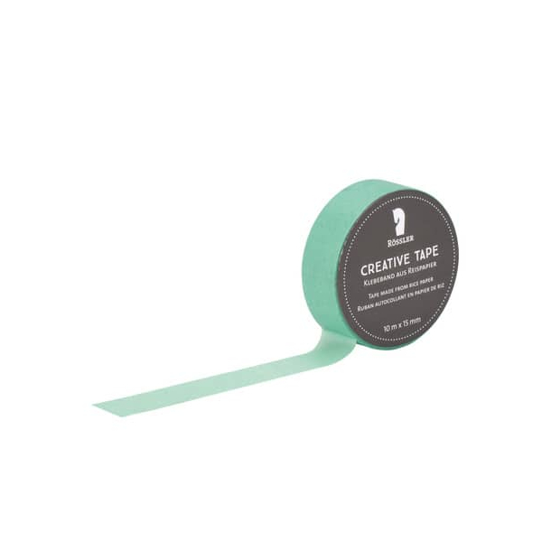 6 Stück Rössler Klebeband Creative Tape 801010520019, 15mm x 10m, mint 4014970155208 Rössler 10 Meter