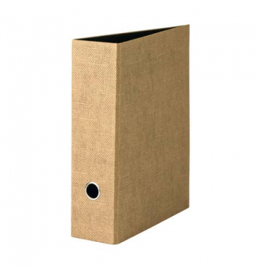 Ordner Soho 1317452600, A4 85mm breit Karton vollfarbig hazelnut