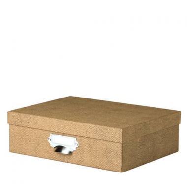 Aufbewahrungsbox 1343452600, Deckel, Karton hazelnut