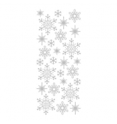 Weihnachtsetikett Glitter
