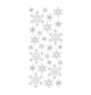 Weihnachtsetikett Glitter
