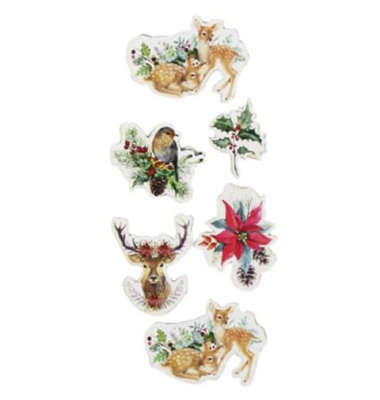 Weihnachtsetikett