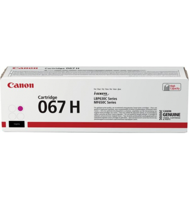 Toner Cartridge 067H magenta für LBP631Cw, LBP633CdW, MF651Cw,