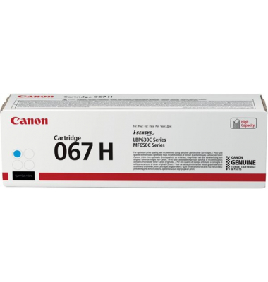 Toner Cartridge 067H cyan für LBP631Cw, LBP633CdW, MF651Cw,