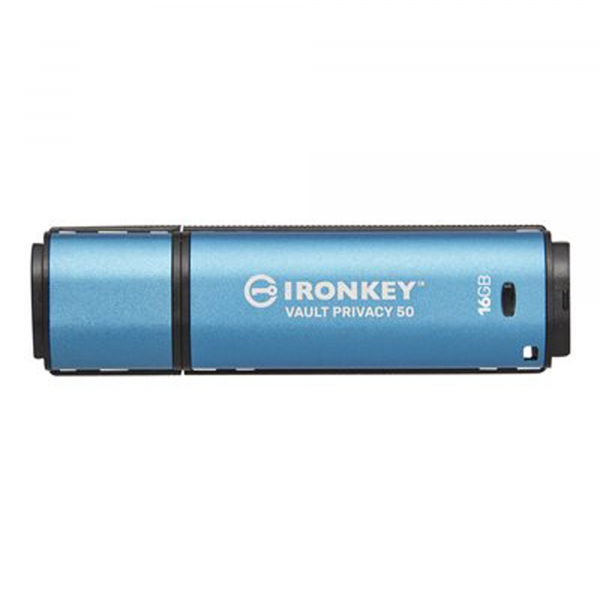 0740617329001 - IronKey Vault Privacy 50 Series - USB-Flash-Laufwerk - verschlüsselt - 16 GB - USB 32 Gen 1 - TAA-konform