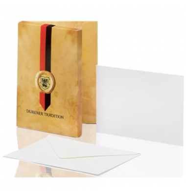 Blanko-Gru&szlig;karten D&uuml;rener Tradition 22300401 A5 wei&szlig;