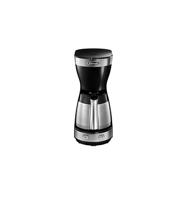 ICM 16710 Kaffeemaschine schwarz, 10 Tassen