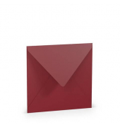 Briefumschlag 1103040072 164x164mm ohne Fenster nassklebend 100g rosso
