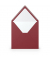 Briefumschlag 1103040072 164x164mm ohne Fenster nassklebend 100g rosso