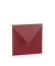 Briefumschlag 1103040072 164x164mm ohne Fenster nassklebend 100g rosso